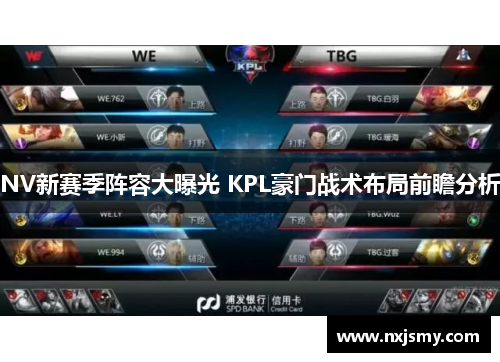 NV新赛季阵容大曝光 KPL豪门战术布局前瞻分析